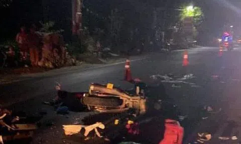 Phú Thọ: Tai nạn trong đêm, 4 người thương vong