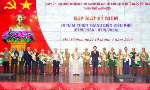 Hải Phòng: Gặp gỡ những người góp công vào Chiến thắng Điện Biên Phủ