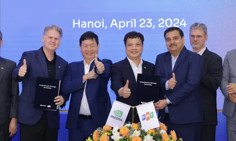 Bắt tay với NVIDIA chi 200 triệu USD xây các AI Factory với hệ thống siêu máy tính, ông Trương Gia Bình 'mơ' Việt Nam có 3-5% công nhân AI