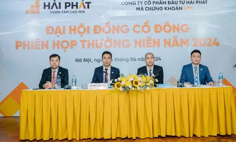 ĐHCĐ Hải Phát Invest: Đồng loạt triển khai các dự án tại Quảng Ninh, Hòa Bình, Bắc Giang, Cao Bằng...trong năm 2024