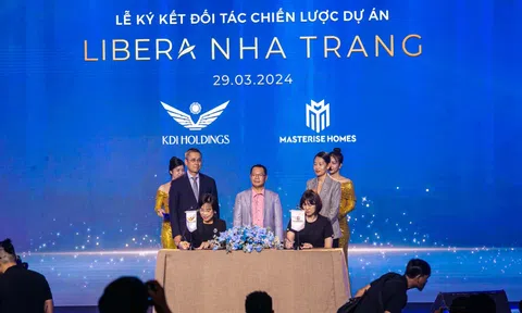 KDI Holdings và Masterise Homes ký kết đồng hành thương hiệu phát triển căn hộ Flex Home thuộc đô thị biển Libera Nha Trang