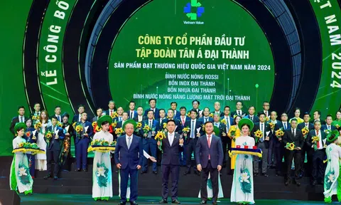 Tập đoàn Tân Á Đại Thành 6 lần liên tiếp được vinh danh Thương hiệu Quốc gia Việt Nam